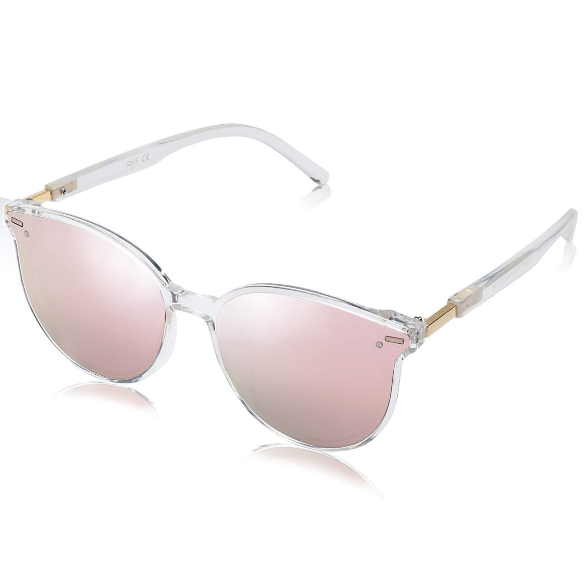 SOJOS Classic Retro Round Sunglasses Women Men Large Glasses SJ2067