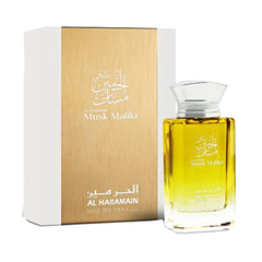HARAMAIN AMBER SPRAY COLLECTION (AL HARAMAIN MUSK MALIKI 100ML EDP)