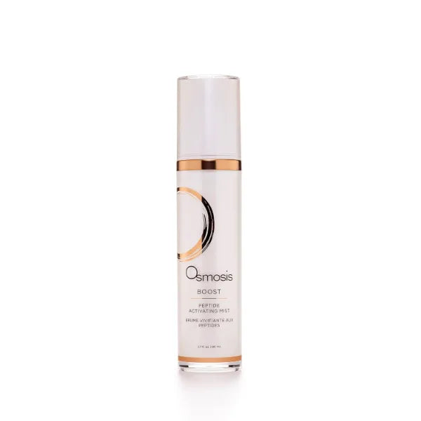 OSMOSIS BOOST Peptide Activating Hydrating Facial Mist with Hyaluronic Acid for Aging, Pigmented, Sensitive and Dry Skin - 2.7 Fl Oz