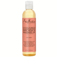 Shea Moisture Coconut and Hibiscus Bath-Body and Massage Oil Firming and Toning for Unisex, 8 oz