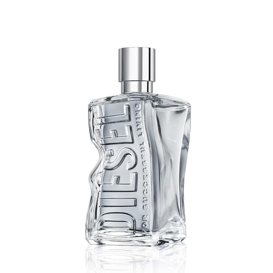 D by Diesel Refillable Eau de Toilette Spray for Everyone – Men and Women – Ginger Extract, Denim Cotton Accord, Vanilla Bourbon Extract, Lavender Heart, 3.4 Fl. Oz.