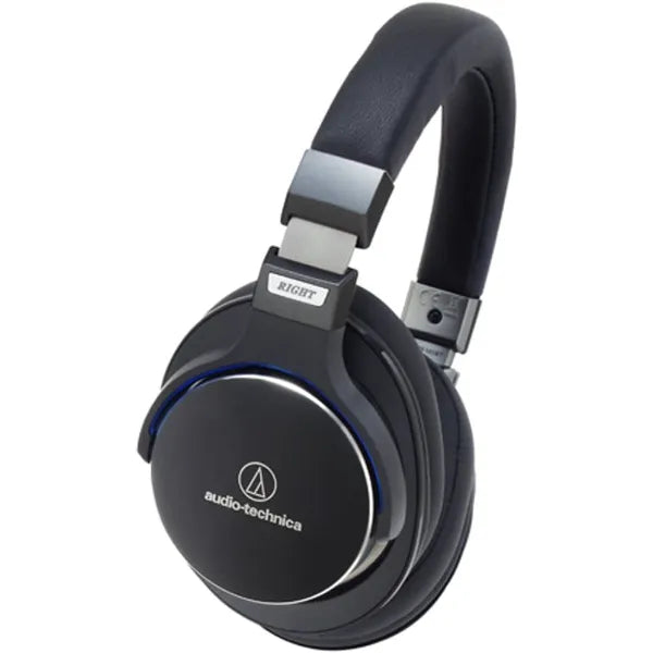 Audio-Technica ATH-MSR7BK SonicPro Over-Ear High-Resolution Audio Headphones - Black