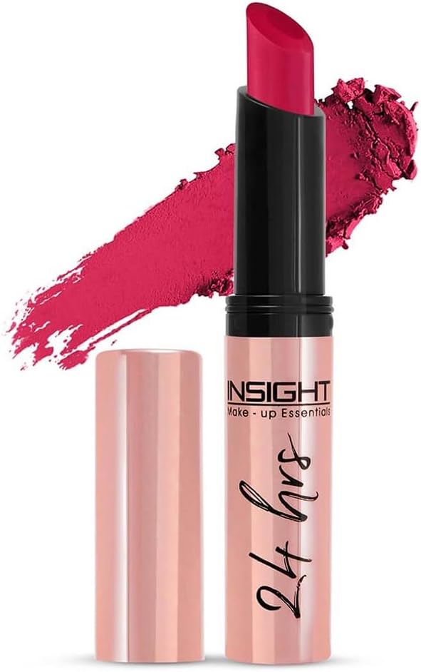 Insight 24-Hour Matte Lipstick by Cosmetics | Matte Finish | Lightweight, Smudge-Proof Lipstick | Nourishes Lips & Great for Everyday Use | Highly Pigmented, Smudge-Proof Lipstick