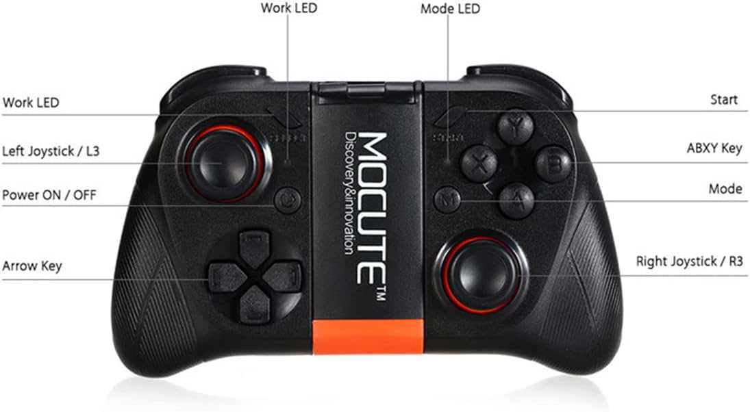 SKEIDO 050 VR Game Pad Android Joystick Bluetooth-compatible Controller Selfie Remote Control Shutter Gamepad For PC Smart Phone