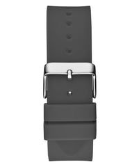 GUESS Men's Trend Casual Tonneau Diamond 43mm Watch – Black Dial Stainless Steel Case & Bracelet