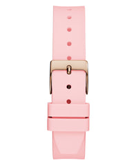 GUESS Women's 32mm Watch - Gold Tone Bracelet Champagne Dial Gold Tone Case
