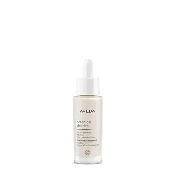 Aveda Botanical Kinetics Instant Luminizer Exfoliating & Brightening Serum with Plant Derived AHAs for All Skin Types 99% Naturally Derived 1 Fl Oz
