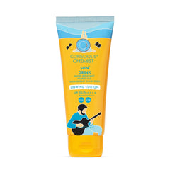 Conscious Chemist Sun Drink Hybrid Spf 50 Pa++++ Sunscreen Unwind Edition Water Resistant, Ceramides & Milk Thistle Extract Uva/Uvb Protection All Skin Type No White Cast| 50G
