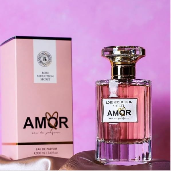 Fragrance World amor rose seduction secret eau de perfume 100ml