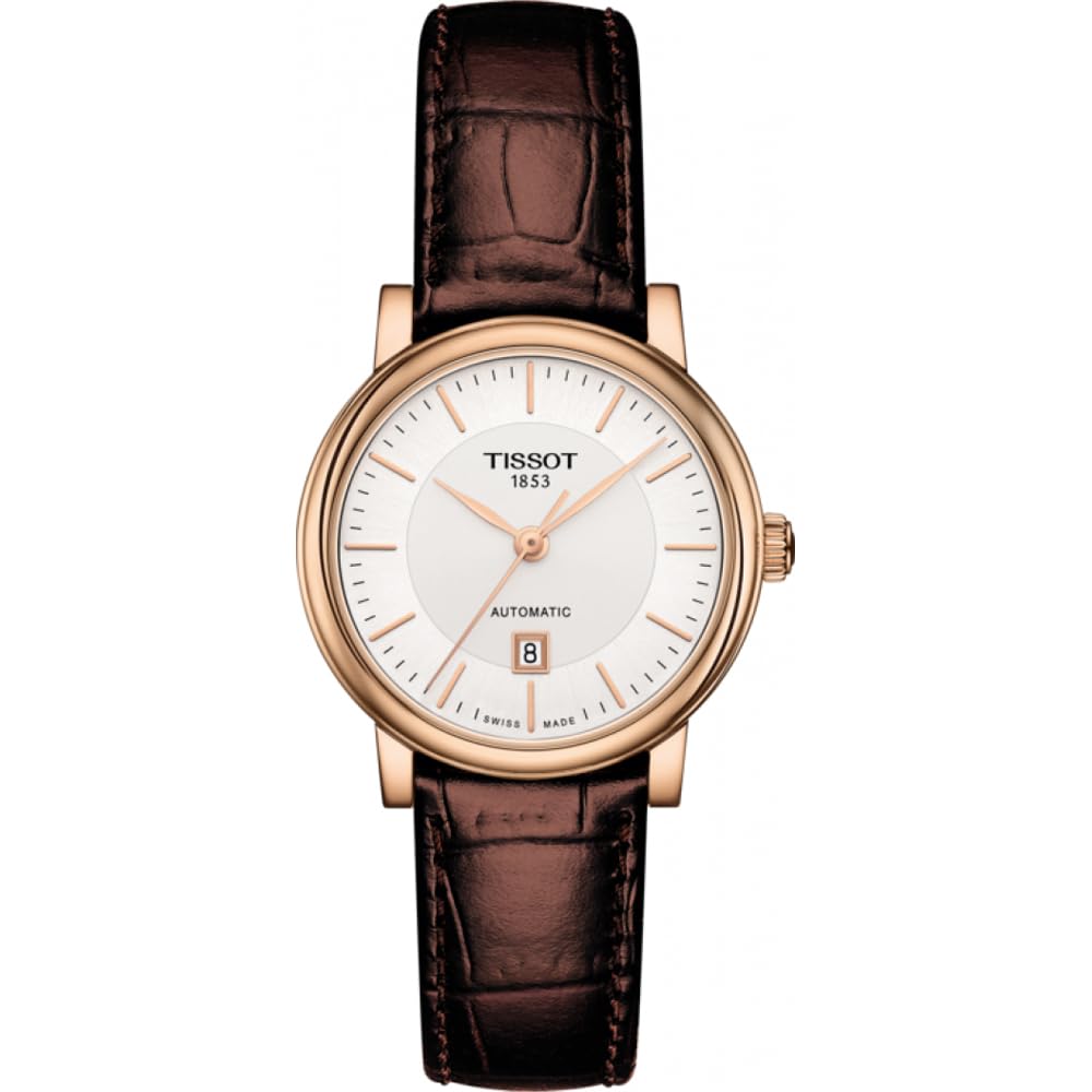 Tissot Carson Automatic Silver Dial Ladies Watch T122.207.36.031.00