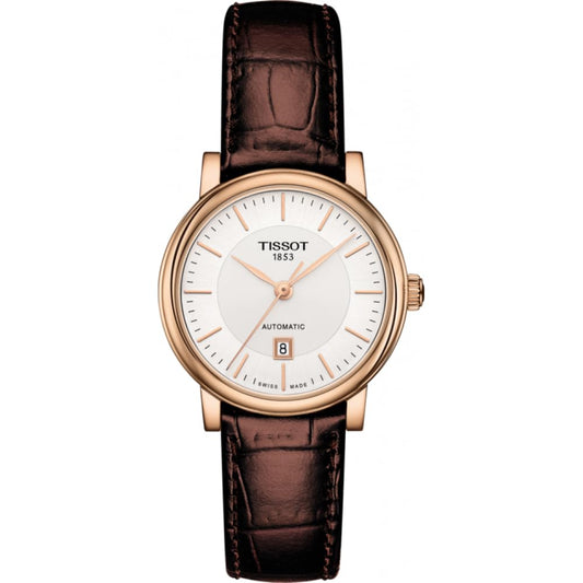 Tissot Carson Automatic Silver Dial Ladies Watch T122.207.36.031.00