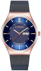 CURREN Stainless Steel Watches for Men - Blue
