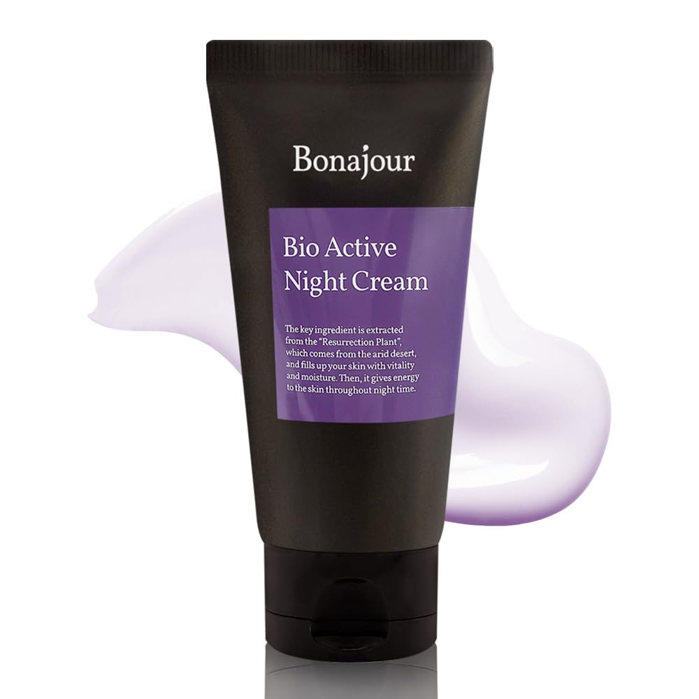 BONAJOUR Resurrection Plant Water Sleeping Mask Natural Night Cream - Renewal & moisturizing & nutrition Face Mask, 2.8Fl.oz - 80 ml