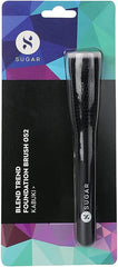 SUGAR Cosmetics - Blend Trend - 052 Kabuki (Brush For Foundation) - Soft, Synthetic Bristles and Wooden Handle