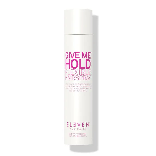 ELEVEN AUSTRALIA Give Me Hold Flexible Hairspray - Buildable, Lightweight Hold, Brushable Finish