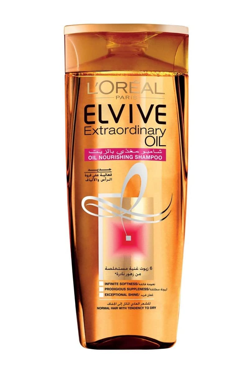 L’Oréal Paris L’Oréal Paris Elvive Extraordinary Oil Shampoo 400ml Twin Pack