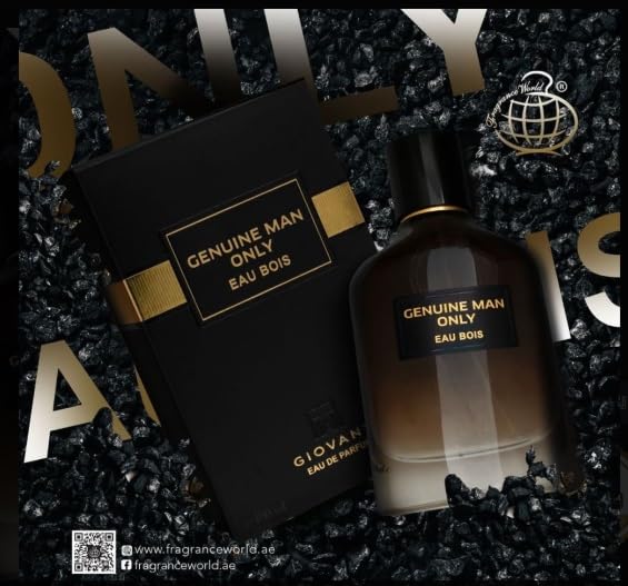 Fragrance World Genuine men only eau bois eau de perfume 100ml