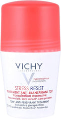 VICHY 72H Unisex Stress Resist Anti-Transpirant (50ml)- Set of 3