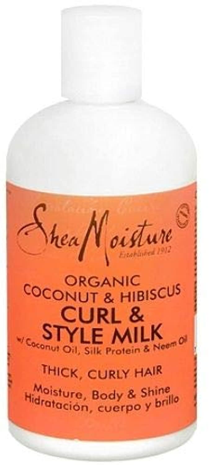 Shea Moisture Organic Curl & Style Hair Milk 8 Ounces