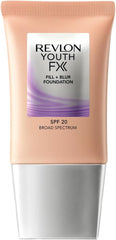 Revlon Youth Fx Fill + Blur Foundation, Natural Beige, 1 Fluid Ounce