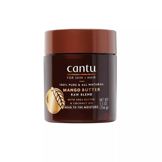 Cantu Skin Therapy Hydrating Raw Blends Body Butter, Cocoa Butter, Shea Butter And Coconut Oil - 5.5 Ounce