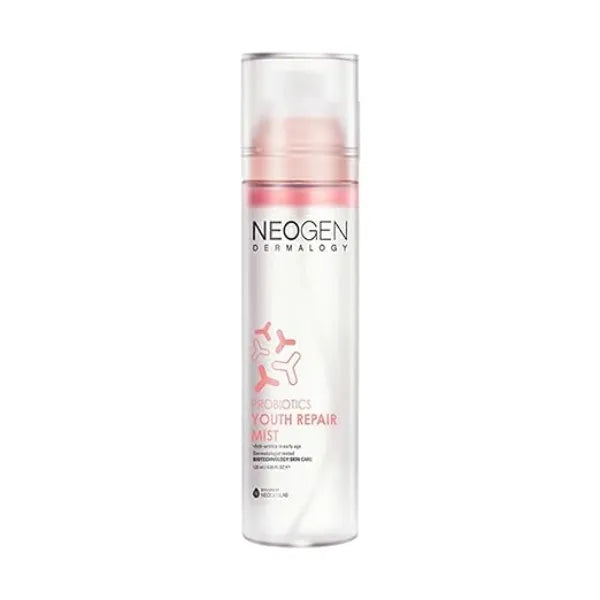 NEOGEN DERMALOGY Probiotics Youth Repair Mist Gentle Hydrating Face Mist w/Superprobiotics Collagen, Niacinamide & Ceramides 4.05 fl oz