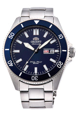 Orient Kano/Big Mako Men's Automatic Manual Winding Mechanical Sports Steel Silicone Wrist Watch - Underwater