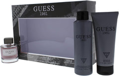 GUESS 1981 Eau de Toilette 100 ml + Shower Gel 200 ml+ Body Spray 226 ml, Gift Set for Men