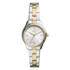 Fossil Rye Three-Hand Date Two-Tone Stainless Steel Watch - BQ3927