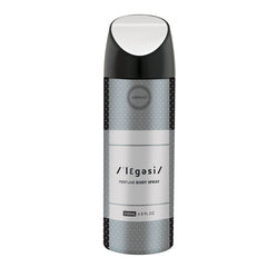 Armaf Legasi Silver Deodorant for men 200 ML - Perfumes - body spray for men - Fairness, fresh, relaxing all day - Deo