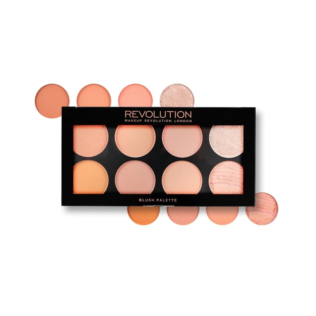 MakEUp Revolution Ultra Blush Palette Hot Spice