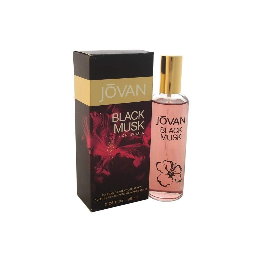 Jovan Black Musk Eau De Cologne for Women, 96 ml