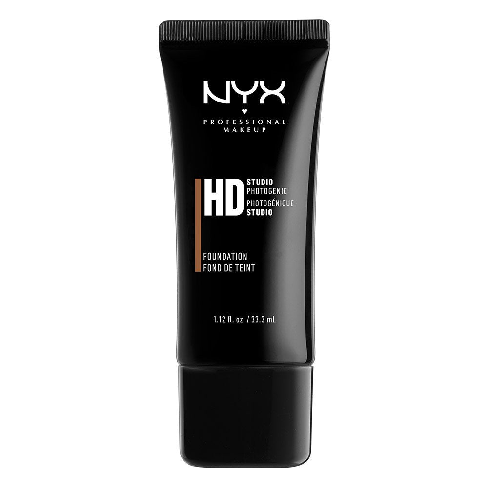 (Cappuccino) - NYX Professional Makeup HD Foundation, Cappuccino, 1.12 Fluid Ounce