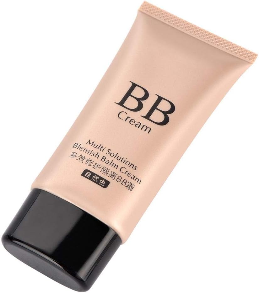 FRIDNL 3 Colors Smooth BB Cream Makeup Base Face Liquid Foundation, Concealer Whitening Moisturizer Oil-control Waterproof Liquid Foundation(Natural)