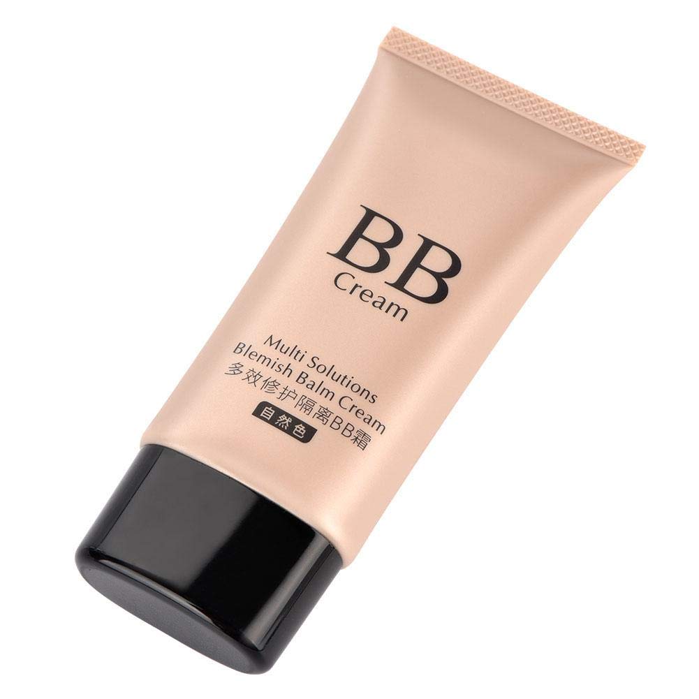 FRIDNL 3 Colors Smooth BB Cream Makeup Base Face Liquid Foundation, Concealer Whitening Moisturizer Oil-control Waterproof Liquid Foundation(Natural)
