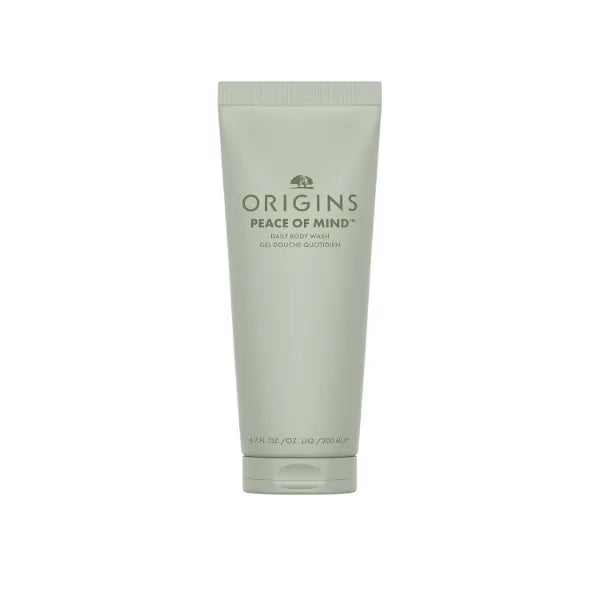 Origins Peace of Mind Daily Body Wash | Cleanses Skin & Awakens Your Senses| With Our Signature Scent of Peppermint, Basil and Eucalyptus, 6.7 Fl Oz
