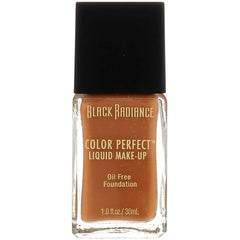 Black Radiance Color Perfect Oil Free Liquid Makeup, Rum Spice 1 oz (Pack of 4)