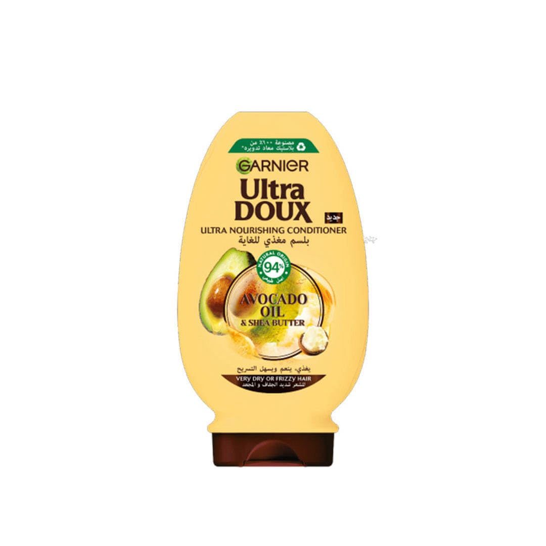 Garnier Ultra Doux Avocado Oil & Shea Butter Nourishing Conditioner, 360 ml