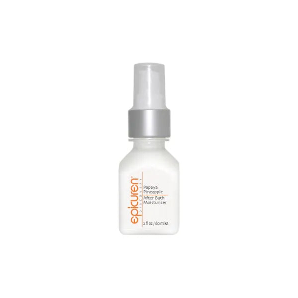 Epicuren Discovery Papaya Pineapple After Bath Moisturizer, Deep Tropical Hydration - 2 Fl oz / 60ml