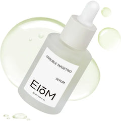 EIOM Trouble Targeting Serum – Korean Acne Serum with Salicylic Acid & Tea Tree | BHA Acne Treatment for Face, Chest & Back | Fragrance-Free for Oily & Sensitive Skin - 1.01 fl.oz