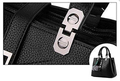 Leather Bag For Women Tote Bags - Black