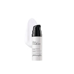 philosophy dose of wisdom dark circle eye cream with hyaluronic acid, vitamin C & caffeine - brigthens & hydrates skin - 0.5 fl oz