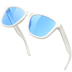 KANASTAL Polarized Sunglasses for Women, Classic Square Mens Sun Glasses, Lightweight Shades for Womens Outdoor 100% UV400 Protection Driving Fishing Golf Outdoor Activities