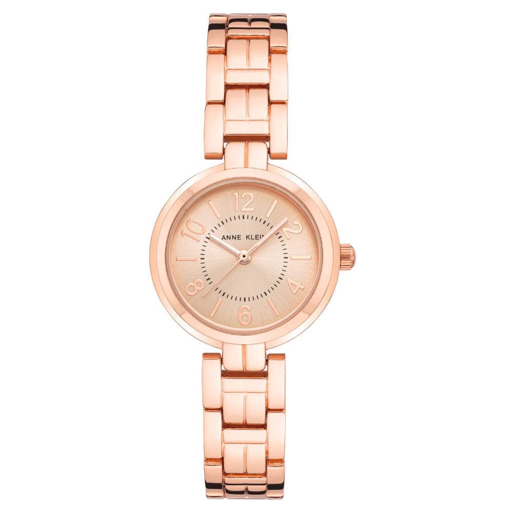 Anne Klein AK3792RGRG Analogue Watch for Women, 28 mm Size, Rose Gold