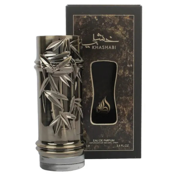 Lattafa Perfumes Khashabi Eau de Parfum Spray for Men - 3.4 Ounce / 100ML
