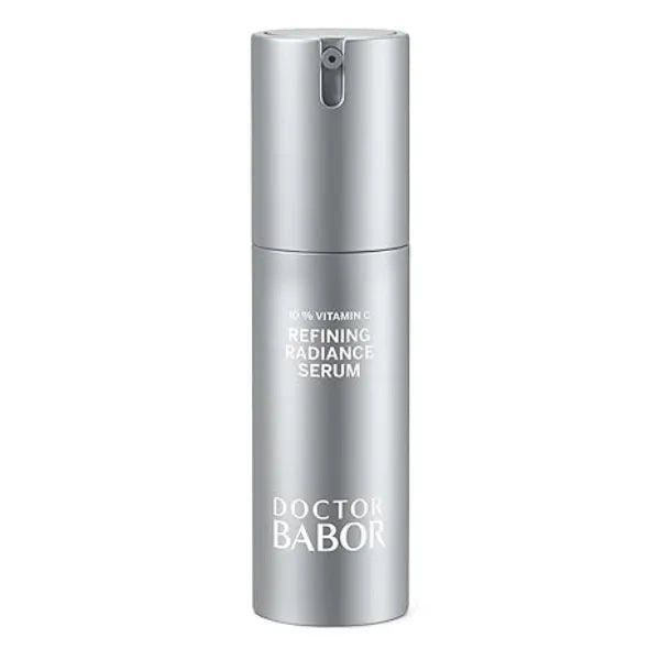 BABOR DOCTOR Refining Radiance Serum with Vitamin C, Hyaluronic Acid and Vitamin E, Skin Care For Smooth Plump Skin, Radiant and Even Complexion, 1 oz