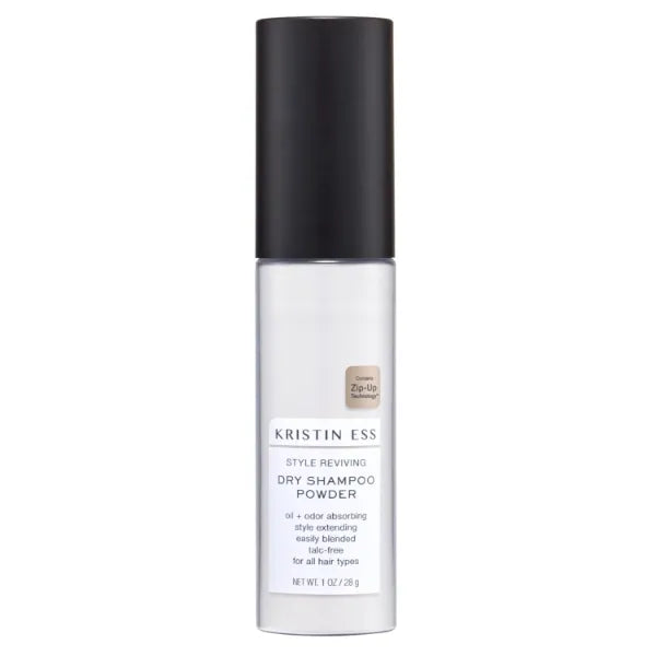 Kristin Ess Dry Shampoo Fragrance Powder Non-Aerosol for Oily Hair - Mattifying, Style Extending, Easily Blended, Lightweight Formula, Fresh Pear Scent, Vegan, Color Safe, Silicone Free (1.3 oz)