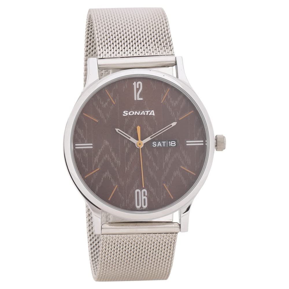 Sonata KnotMen Watch - 77105SM05