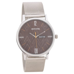 Sonata KnotMen Watch - 77105SM05