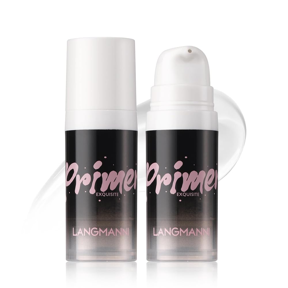 Azonee Matte Grip Face Primer, Transparent Skin and Hydrating Gel-Based Primer for Long-lasting Makeup, Essential Smooth Primer (0.33 Fl Oz, Pack of 2)